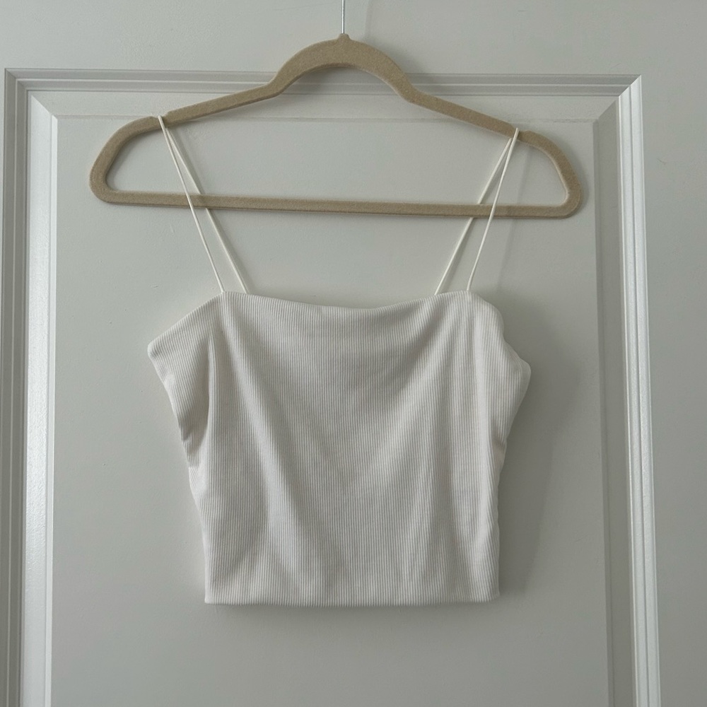 White Bohme tank top